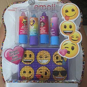 Emoji Lip Balm Cosmetic Set